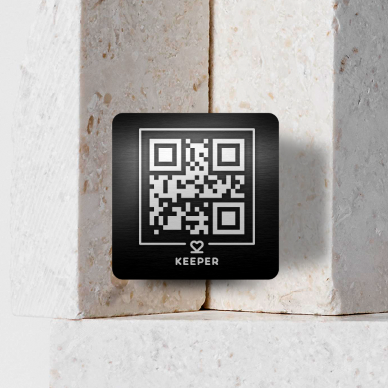 Placa Conmemorativa KeeperQR