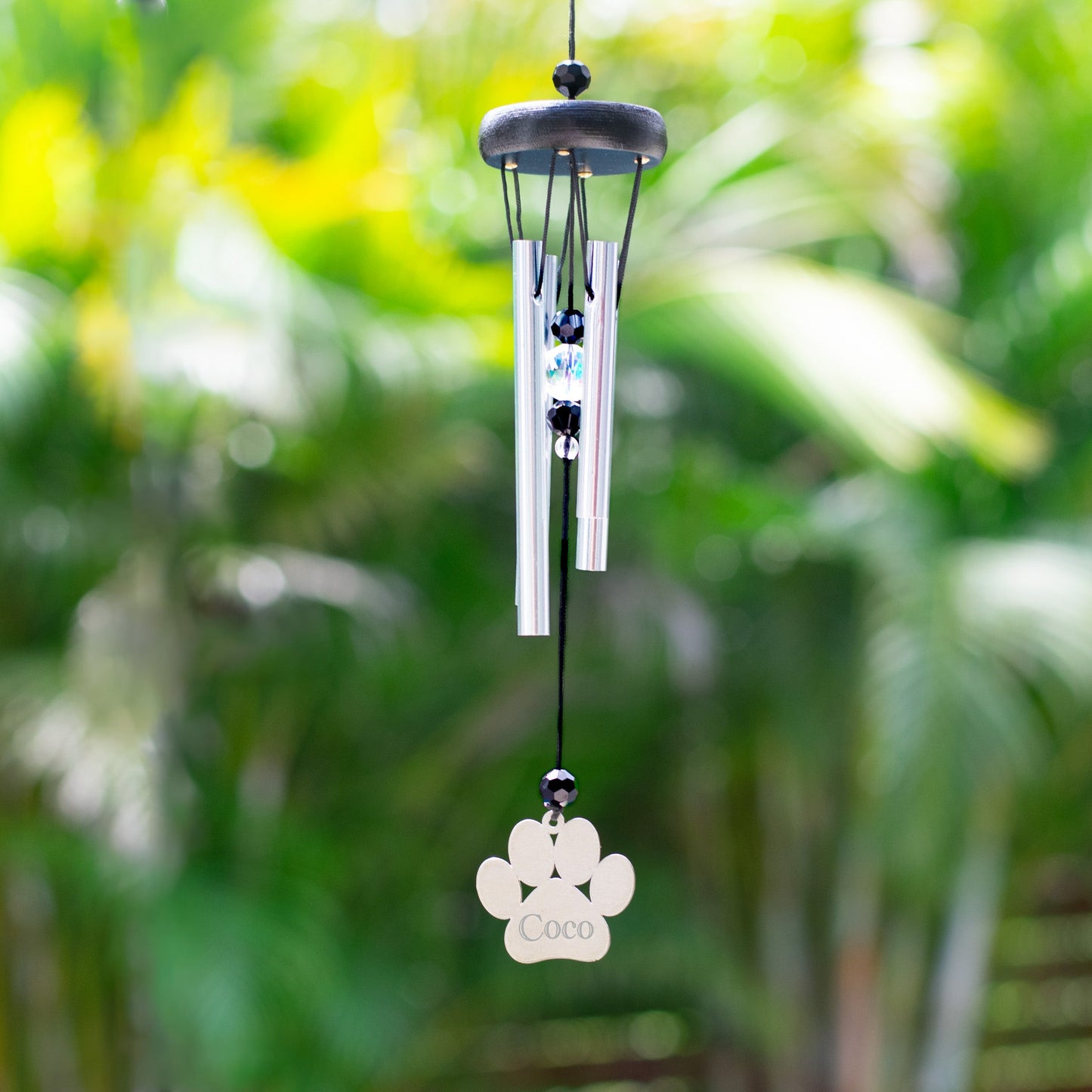 Campanilla de viento para perros del Puente del Arcoíris