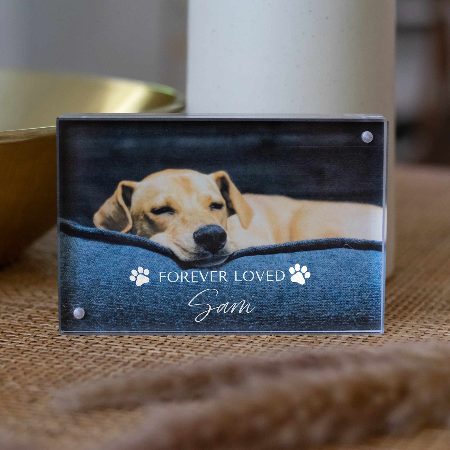 Marco de fotos personalizado para mascotas